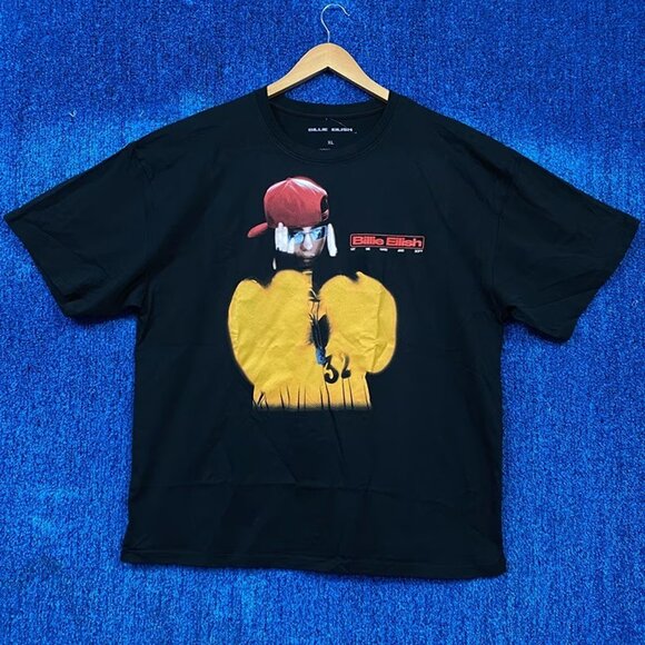 Billie Eilish Hit Me Hard and Soft Tour Poster Pop Tee XL